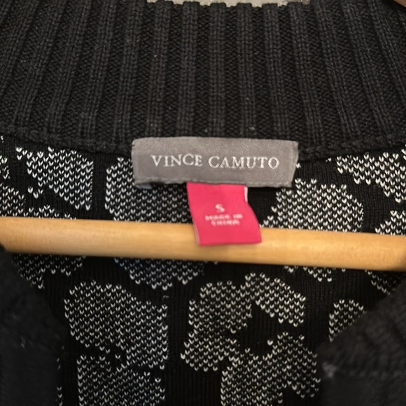 Vince Camuto Leopard Print Cardigan Size S - Picture 3 of 3